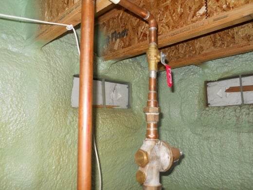 Water Main Shut Off Valve in a Chicago home This is a Water Main Shut Off Valve in a Chicago home.