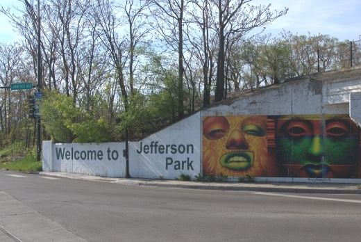 Jefferson Park City Sign